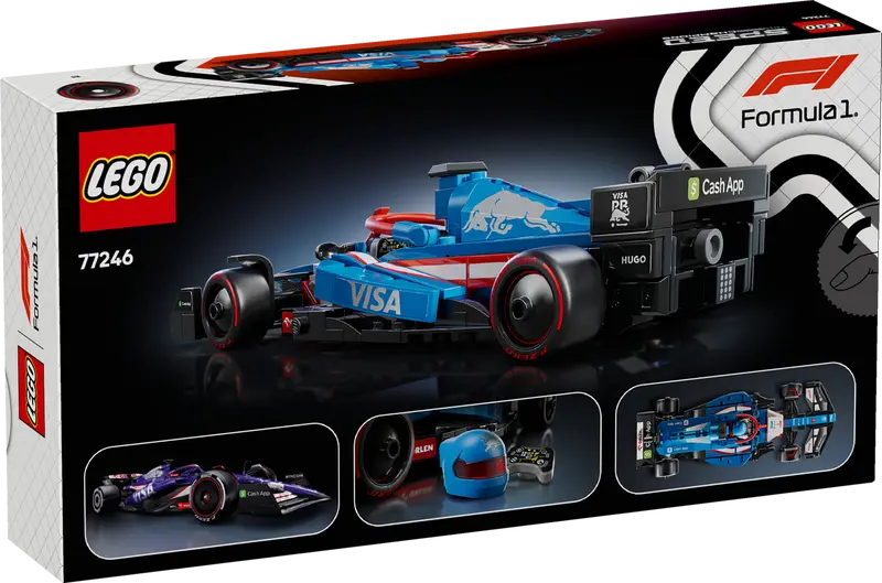 Application Visa Cash RB VCARB 01 Voiture de course F1 (77246)
